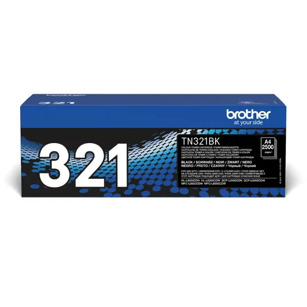 Brother Original TN321BK Black Toner Cartridge