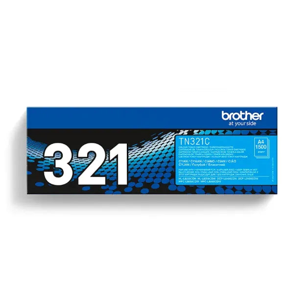 Brother Original TN321C Cyan Toner Cartridge