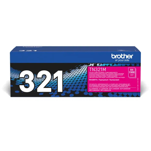 Brother Original TN321M Magenta Toner Cartridge