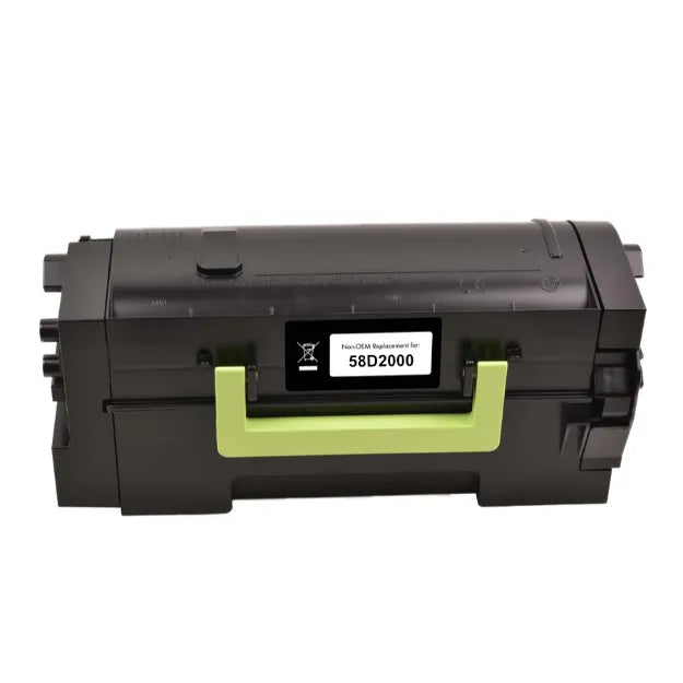 Compatible Lexmark 58D2000 Black Toner Cartridge