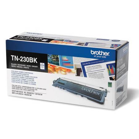 Brother Original TN230BK Black Toner Cartridge