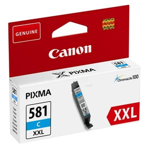 Canon Original CLI-581CXXL Cyan High Capacity Ink Cartridge 1995C001
