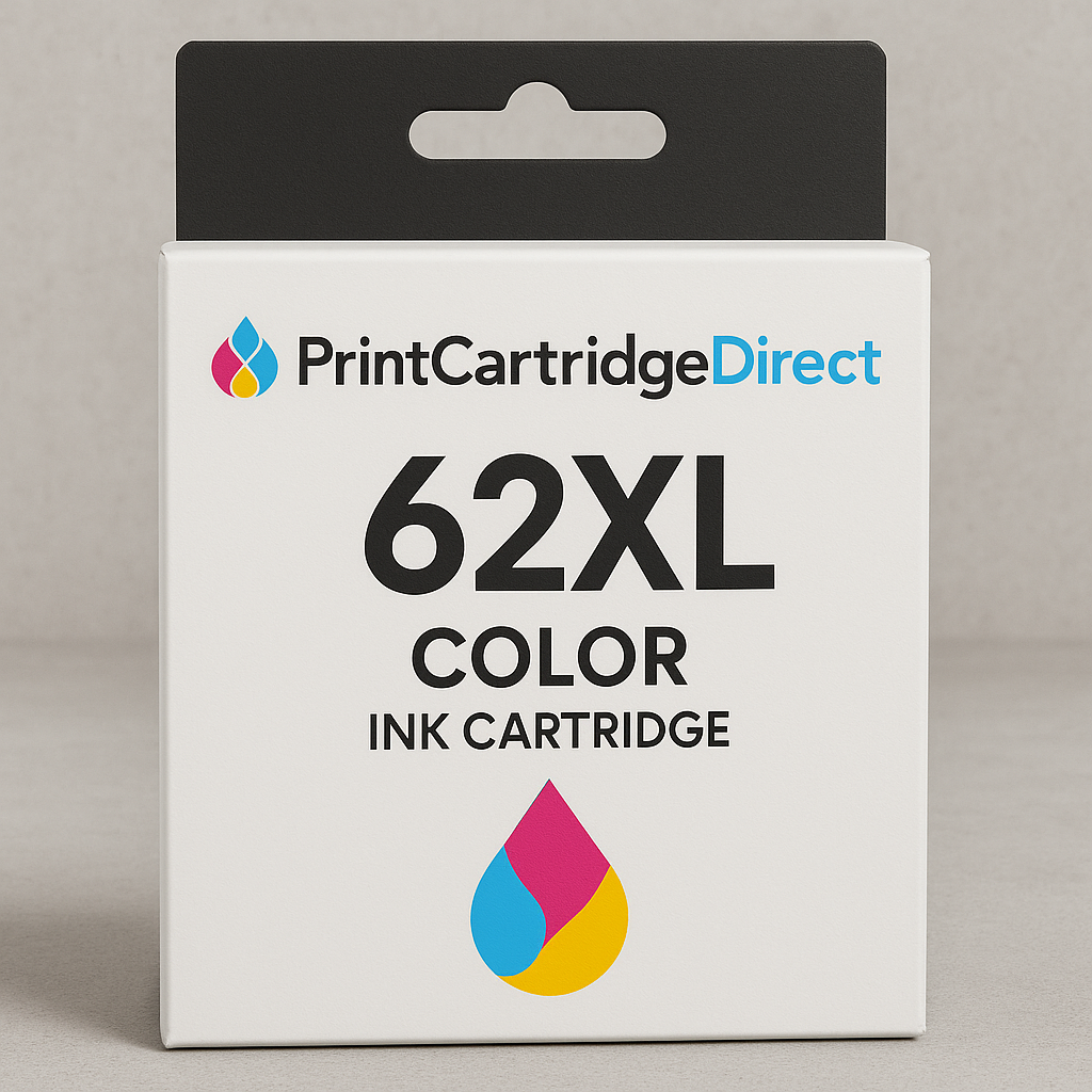 HP 62XL Remanufactured Colour High Capacity Ink Cartridge C2P07AE