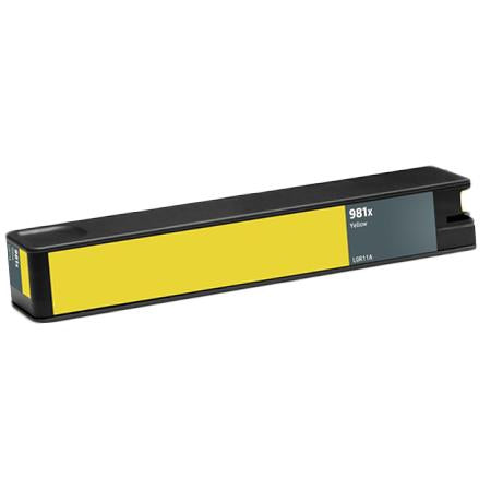 HP 981X High Capacity Compatible Yellow Ink Cartridge (Replaces HP L0R11A)