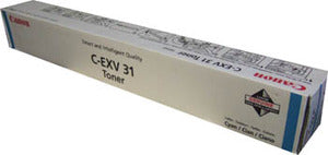 Canon Original C-EXV31 Cyan Toner Cartridge (2796B002AA)