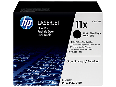 Original HP Q6511X Black Toner Cartridge 11X