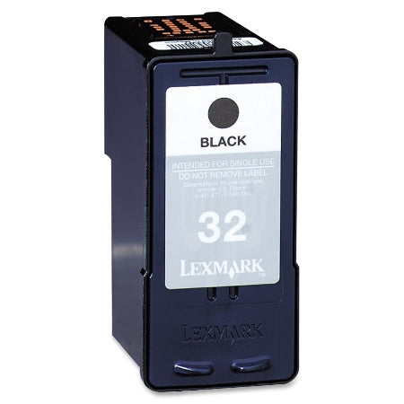 Lexmark 32 (18C0032e) Remanufactured Black Cartridge 18C0032E