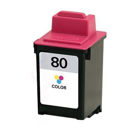 Remanufactured  Colour Lexmark No.80 Ink Cartridge (12A1980E)