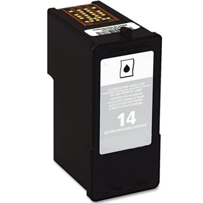 Lexmark 14 (18C2090E) Remanufactured Black Ink Cartridge