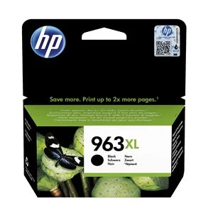 HP Original 963XL Black High Capacity Inkjet Cartridge (3JA30AE)