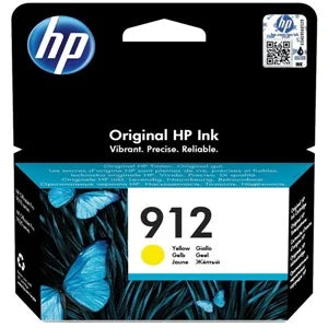HP 912 Original Yellow Inkjet Cartridge (3YL79AE)