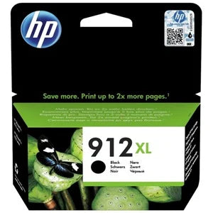 HP 912XL Original Black High Capacity Inkjet Cartridge (3YL84AE)