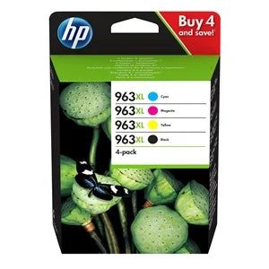 HP 963XL Ink Pack - HP 3YP35AE 4-Colour Cartridge Multipack