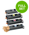 Compatible Multipack Canon EP-87BK/Y Full Set Toner Cartridges (4 Pack)