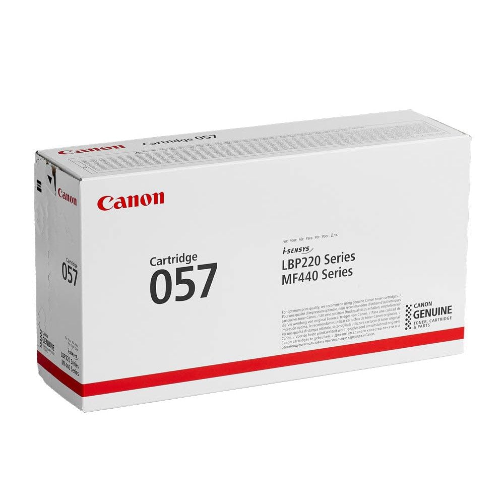 Original Canon 057 Black Standard Capacity Toner Cartridge - (3009C002 ...