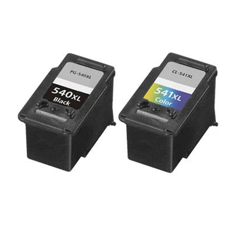 Canon Remanufactured PG-540XL CL-541XL Black Colour High Capacity Ink Cartridge Set