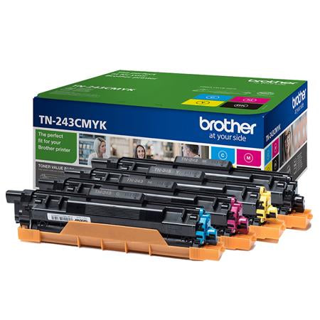 Original Brother TN243 CMYK Toner Cartridge Set