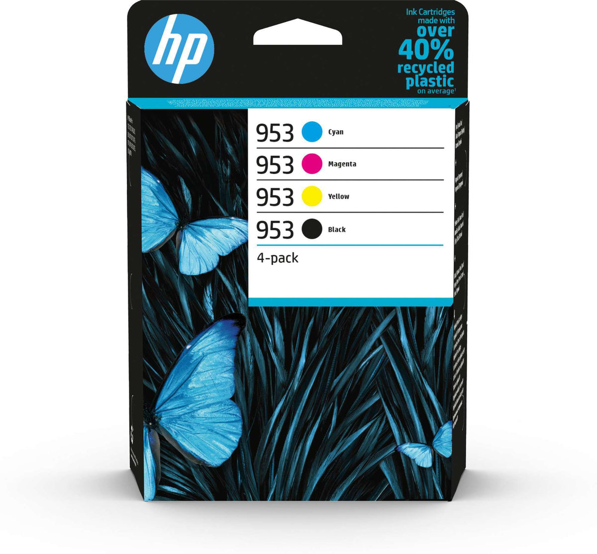 HP Original 953 Combo Pack Of 4 Ink Cartridges 6ZC69AE