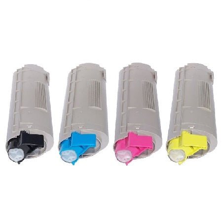Compatible Multipack Oki 44844505/08 Full Set Toner Cartridges (4 Pack)