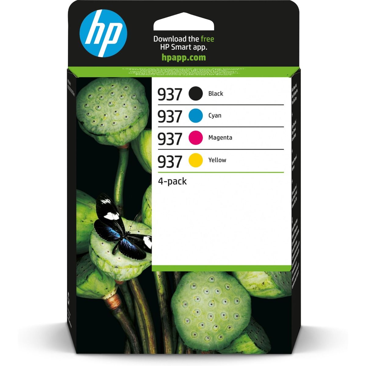 HP 937 Original 4 Colour Ink Cartridge Multipack - (6C400NE)