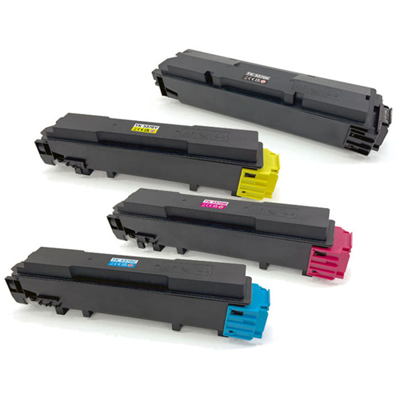Kyocera TK-5370K/Y Compatible Multipack Toner Cartridges (4 Pack)