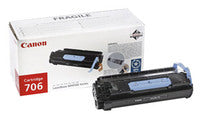 Canon Original 706 Black Toner Cartridge 0264B002