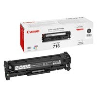 Canon Original 718BK Black Toner Cartridge (2662B002AA)