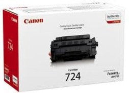 Canon Original 724 Black High Capacity Toner Cartridge (3481B002AA)