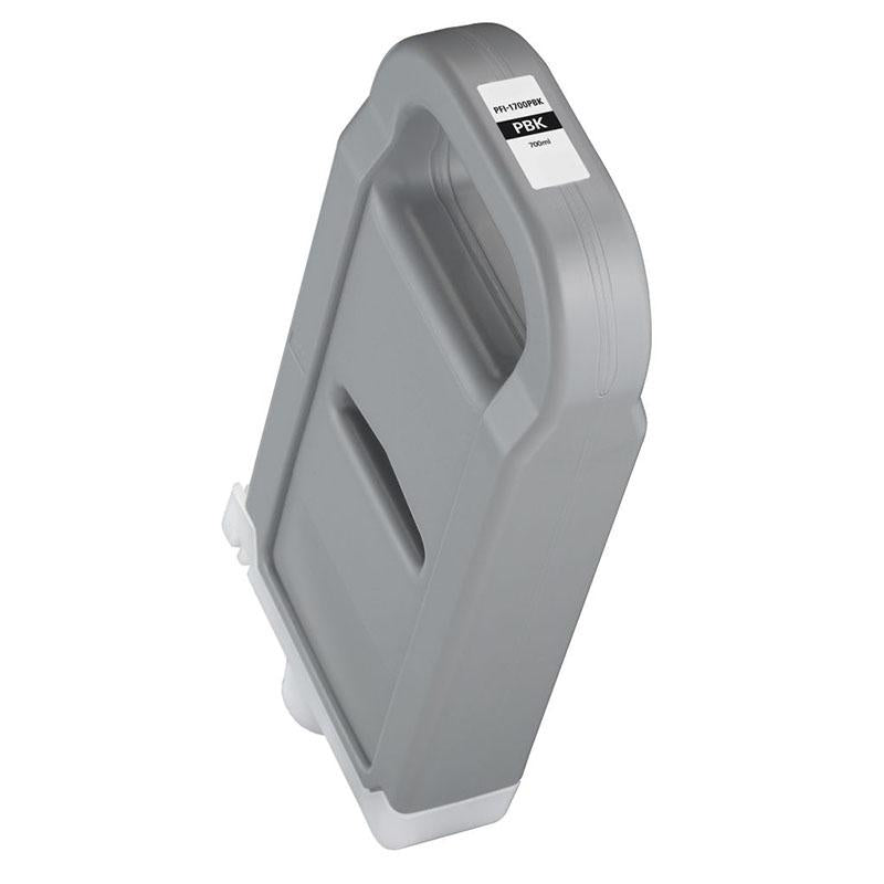 Compatible Canon PFI-1700PBK Photo Black Pigment Ink Cartridge (0775C001AA)