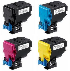 Konica Minolta Compatible QA0X5151-QA0X5451 BK/C/M/Y Toner Cartridge Set