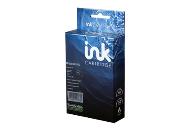 HP Remanufactured No. 364 (CB318EE) Cyan Ink Cartridge