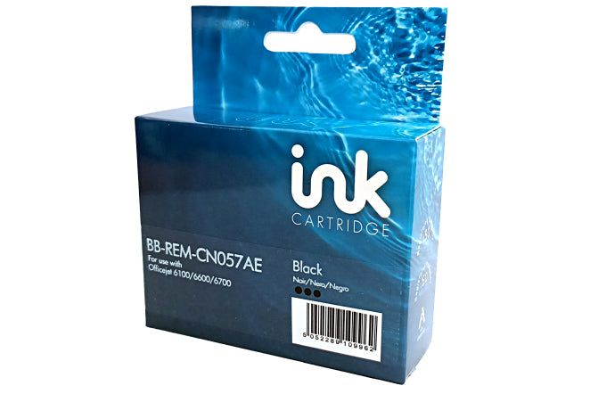 HP Remanufactured 932 Black Ink Cartridge (CN057AE)