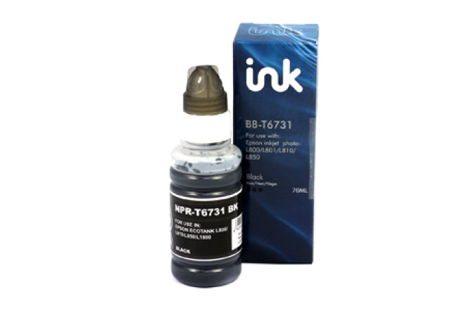 Epson Compatible T6731 Black Ink Bottle C13T67314A