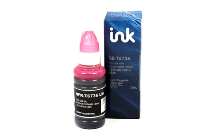 Epson Compatible T6736 Light Magenta Ink Bottle C13T67364A