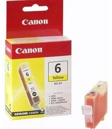Canon Original BCI-6Y Yellow Ink Cartridge (4708A002)