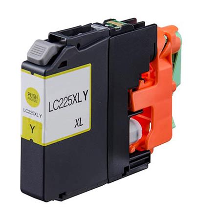 Brother Compatible LC225XL High Capacity Yellow Ink Cartridge