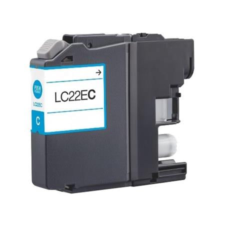 Brother Compatible LC22EC Cyan Ink Cartridge