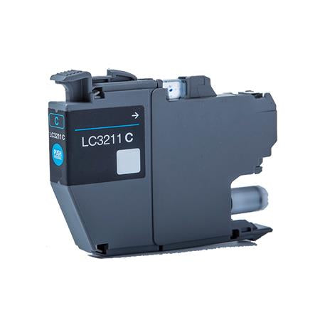 Brother Compatible LC3211C Cyan Ink Cartridge