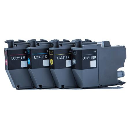 Brother Compatible LC3211 Ink Cartridge Set (4)