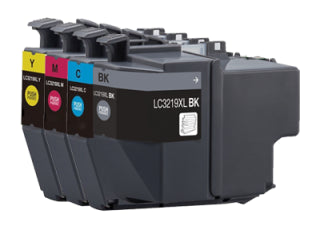 Brother Compatible LC3219-XL BK/C/M/Y Ink Cartridge Set