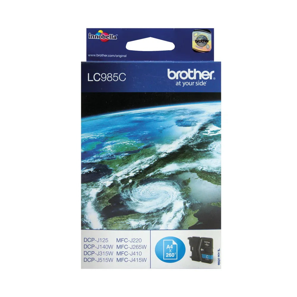 Brother Original LC985C Cyan Ink Cartridge