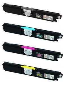 Epson Compatible S050554-S050557 Toner Cartridge Set (4)
