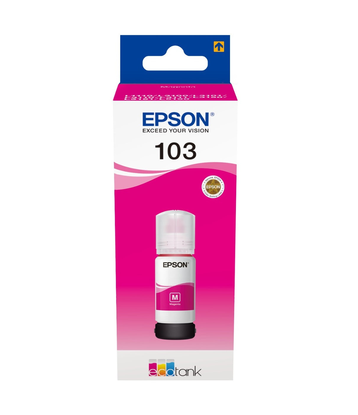 Epson Original 103 Magenta Ecotank Ink Bottle C13T00S34A