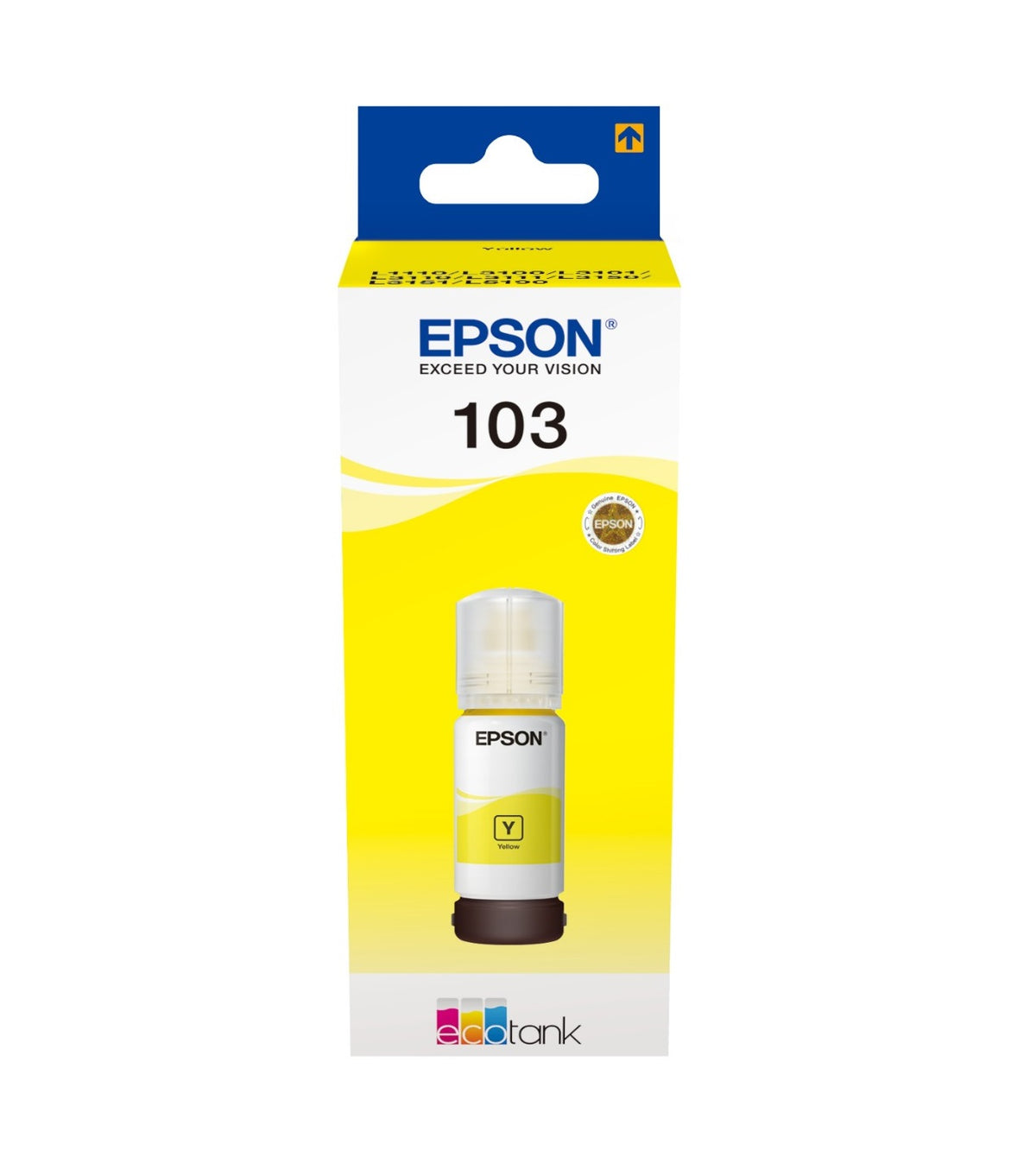 Epson Original 103 Yellow Ecotank Ink Bottle C13T00S44A