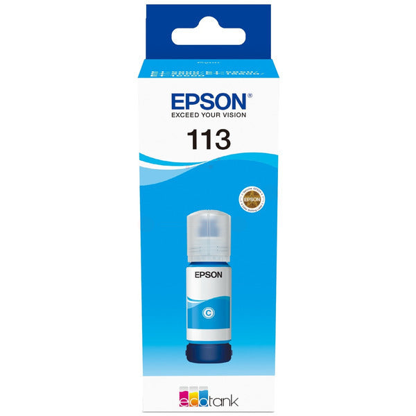 Epson Original 113 Cyan Ink Bottle C13T06B240