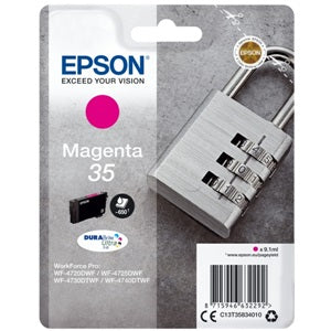 Epson Original 35 Magenta Inkjet Cartridge (C13T35834010)