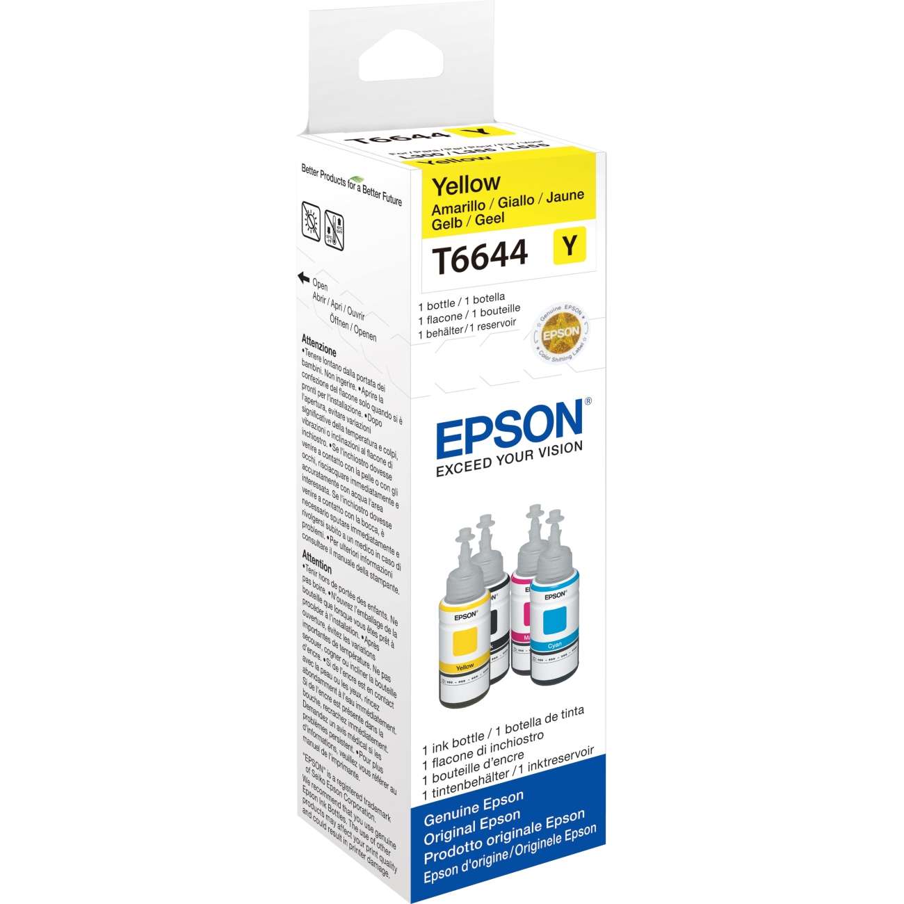 Epson Original T6644 Yellow Ink Bottle