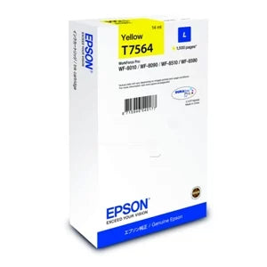 Epson Original T7564 Yellow Ink Cartridge (C13T756440)
