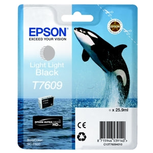 Epson Original T7609 Light Light Black Inkjet Cartridge (C13T76094010)