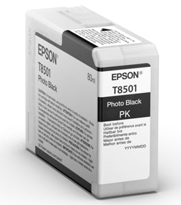 Epson Original T8501 Photo Black Inkjet Cartridge (C13T850100)